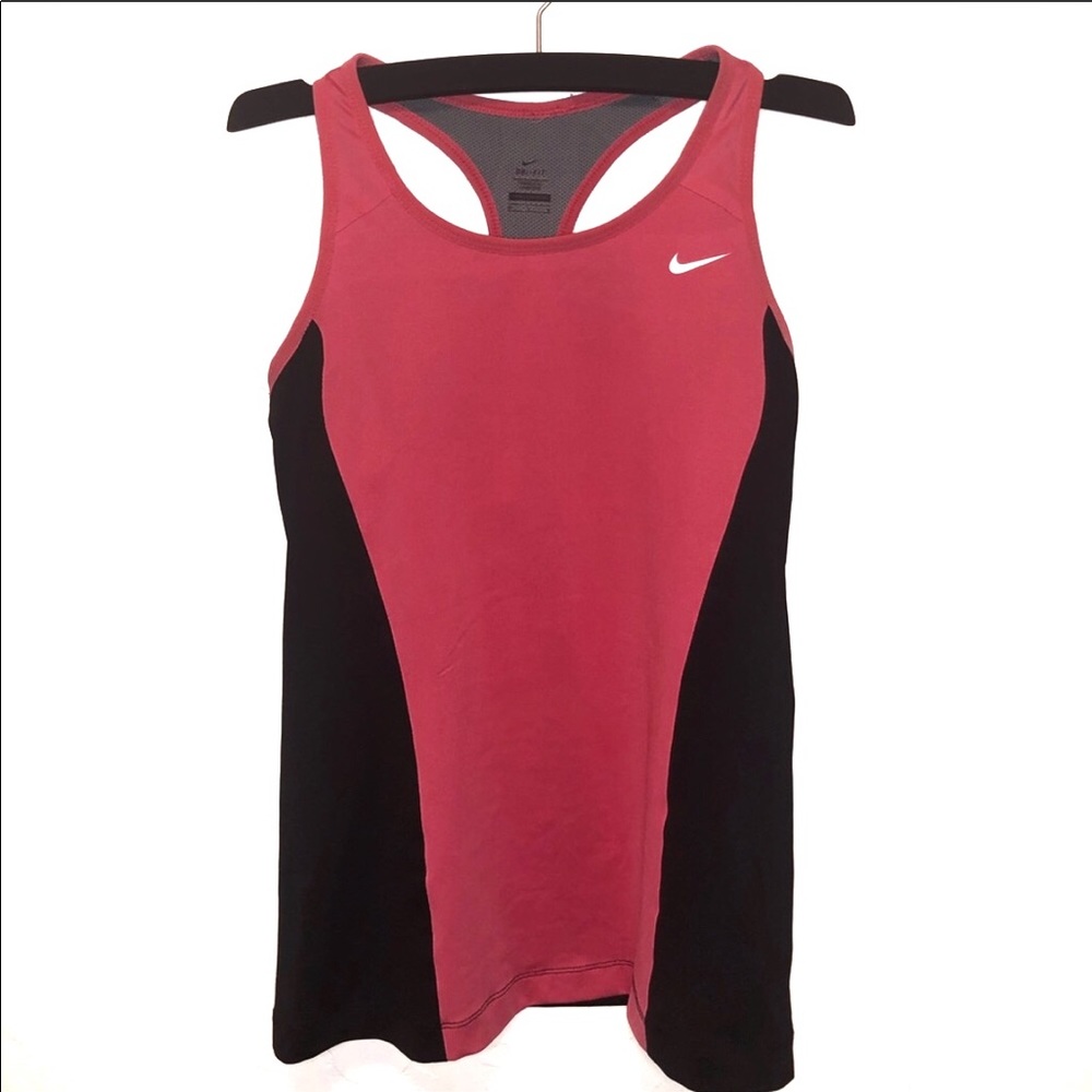 Nike Racerback Tank Top Pink and Black